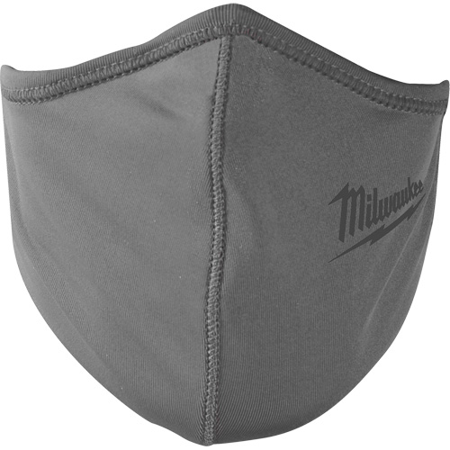 2-Layer Face Mask, Nylon/Polyester/Spandex, Grey OSI Industrial Sales