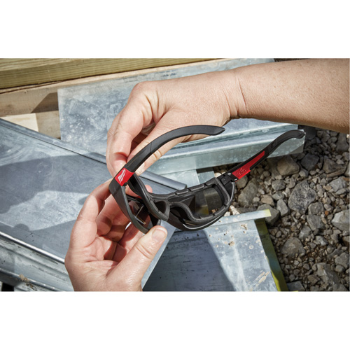 Performance Safety Glasses with Gasket, Black Lens, Polarized, Meets/Exceeds CSA Z94.3 OSI Industrial Sales