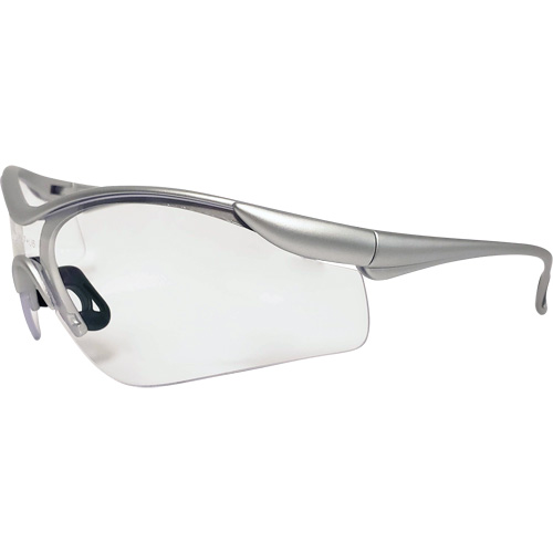 Lunettes de s&eacute;curit&eacute; Miranda, Lentille Transparent, Anti-&eacute;gratignures, R&eacute;pond ou surpasse la norme CSA Z94.3 OSI Industrial Sales