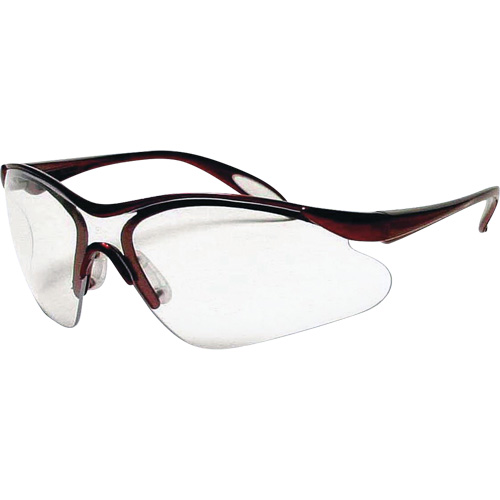 Miranda Safety Glasses, Clear Lens, Anti-Scratch, Meets/Exceeds CSA Z94.3 OSI Industrial Sales