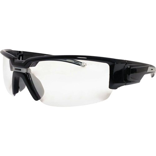 Lunettes de s&eacute;curit&eacute; Hartley, Lentille Transparent, R&eacute;pond ou surpasse la norme CSA Z94.3 OSI Industrial Sales