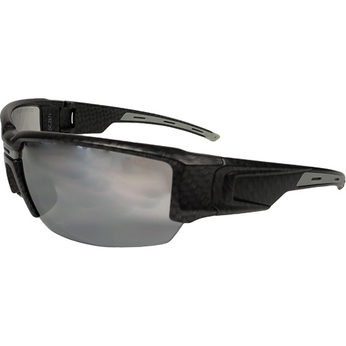 Lunettes de s&eacute;curit&eacute; Hartley, Lentille Miroir fum&eacute;, R&eacute;pond ou surpasse la norme CSA Z94.3 OSI Industrial Sales