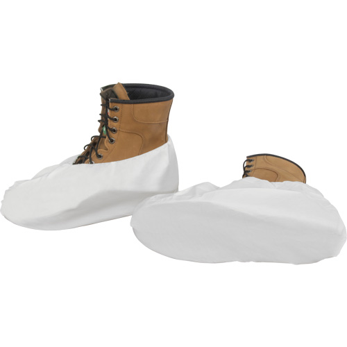 Couvre-chaussures, Taille unique, Microporeux, Blanc OSI Industrial Sales