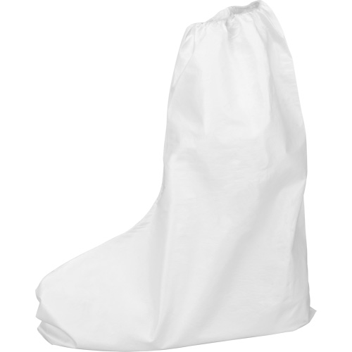 Couvre-bottes, Taille unique, Microporeux, Blanc OSI Industrial Sales