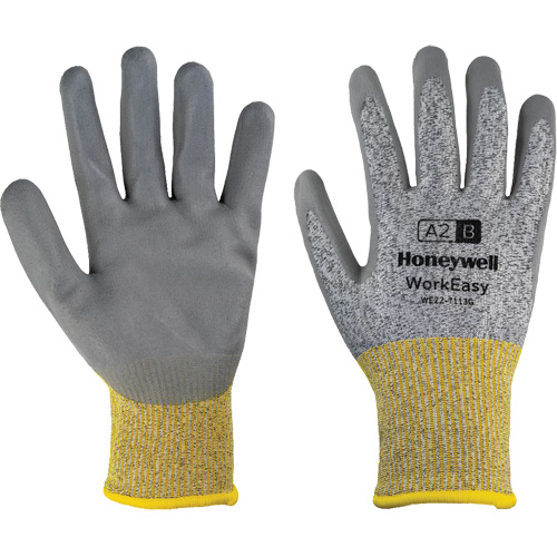Gants de protection contre les coupures WorkEasy, Taille 6/T-petit, Calibre 13, Rev&ecirc;tement Polyur&eacute;thane, Enveloppe en PEHP/Fibre de verre, ASTM ANSI niveau A2/EN 388 niveau B OSI Industrial Sales