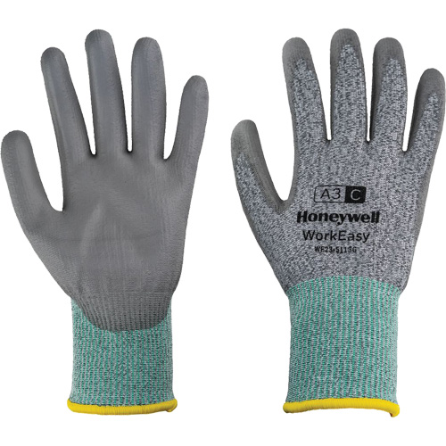 Gants de protection contre les coupures WorkEasy, Taille 6/T-petit, Calibre 13, Rev&ecirc;tement Polyur&eacute;thane, Enveloppe en PEHP/Fibre de verre, ASTM ANSI niveau A3/EN 388 niveau C OSI Industrial Sales