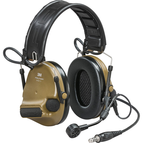 Peltor ComTac VI NIB Single Lead Headset with Arc, Headband Style, 23 dB OSI Industrial Sales