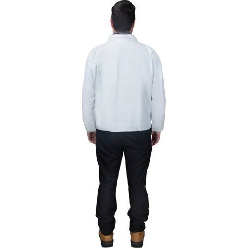 Disposable Shirt, Microporous, 2X-Large, White OSI Industrial Sales