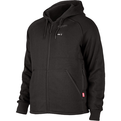 M12 Heated Hoodie, Men's, Large, Black, Polyester OSI Industrial Sales