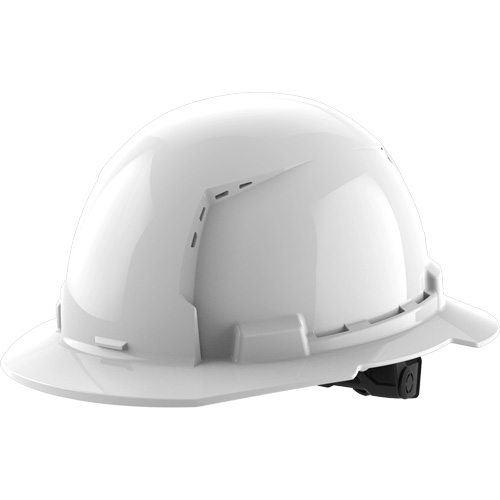 Casque de s&eacute;curit&eacute; &agrave; bord complet, R&eacute;pond aux normes CSA type 1, Suspension Rochet, Ventil&eacute; OSI Industrial Sales