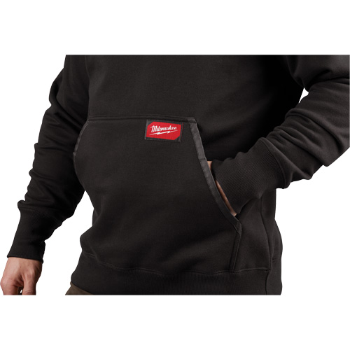 Chandail &agrave; capuchon lourd, Hommes, Petit, Noir OSI Industrial Sales