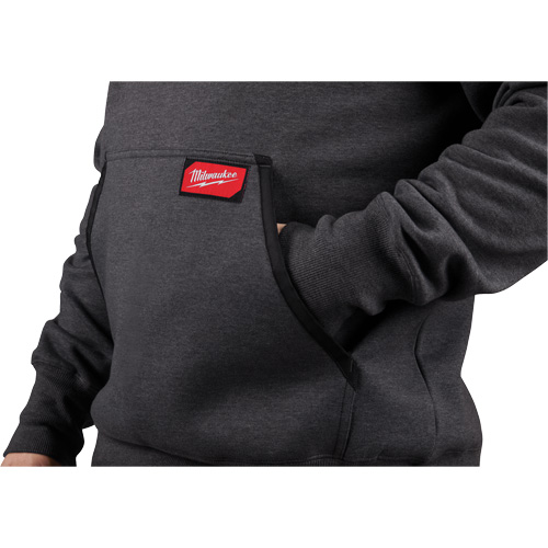 Chandail &agrave; capuchon lourd, Hommes, Petit, Gris OSI Industrial Sales