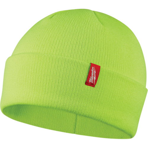 Tuque &agrave; revers haute visibilit&eacute;, Taille unique, Vert OSI Industrial Sales