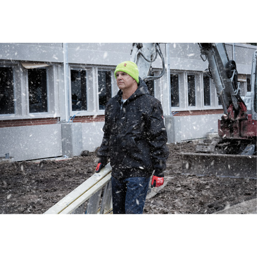 Tuque &agrave; revers haute visibilit&eacute;, Taille unique, Vert OSI Industrial Sales