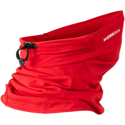 Workskin Neck Gaiter, Red, Polyester OSI Industrial Sales