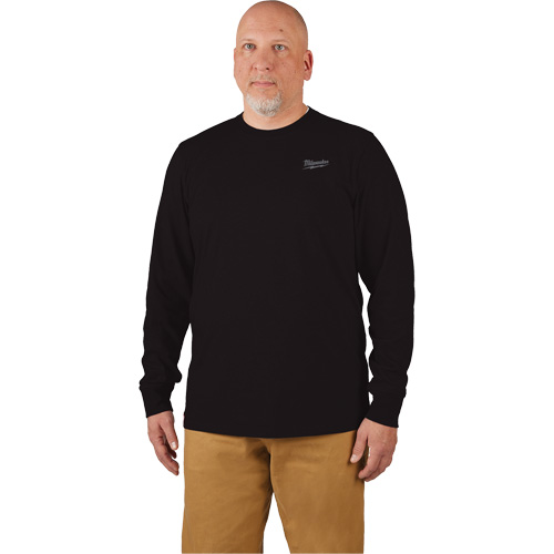 Hybrid Work Tee Shirt, Men's, Small, Black OSI Industrial Sales