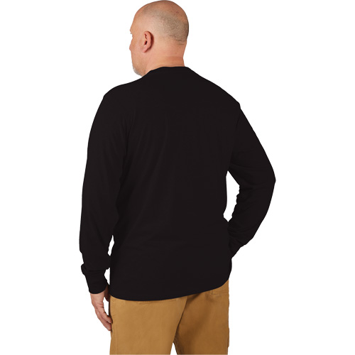 Hybrid Work Tee Shirt, Men's, Small, Black OSI Industrial Sales