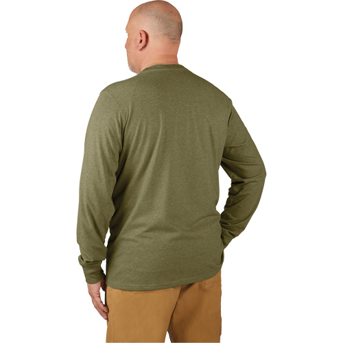 T-shirt de travail hybride, Hommes, Petit, Vert OSI Industrial Sales