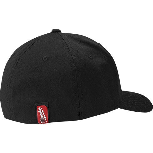 Casquette ajust&eacute;e Flexfit - grand/t-grand, Noir, Poly-coton OSI Industrial Sales