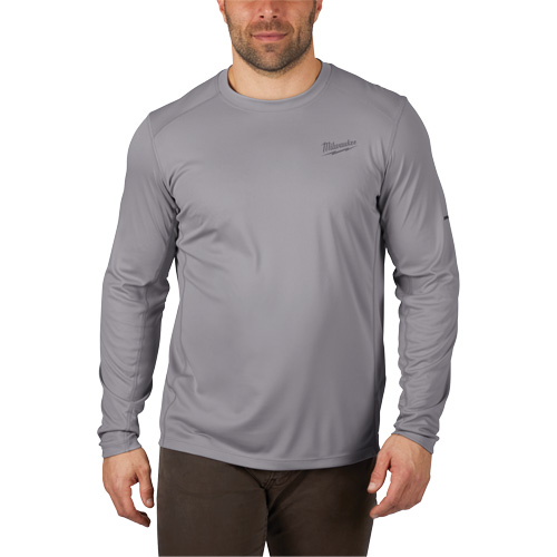 Chandail l&eacute;ger Workskin, Hommes, Petit, Gris OSI Industrial Sales