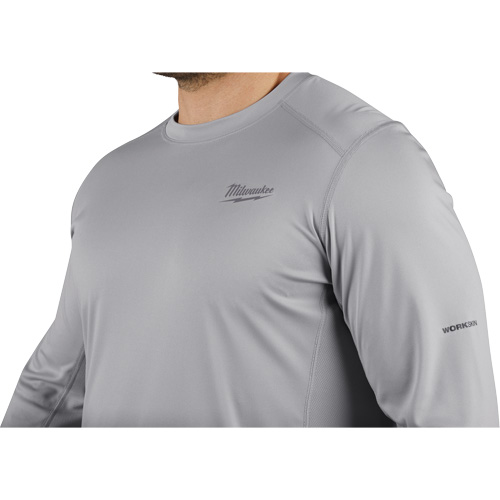 Chandail l&eacute;ger Workskin, Hommes, Petit, Gris OSI Industrial Sales