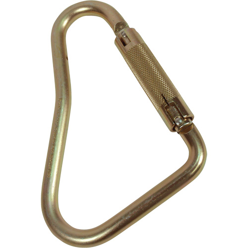 Mousqueton en D d&eacute;cal&eacute;, Acier, Capacit&eacute; 5000 lb OSI Industrial Sales