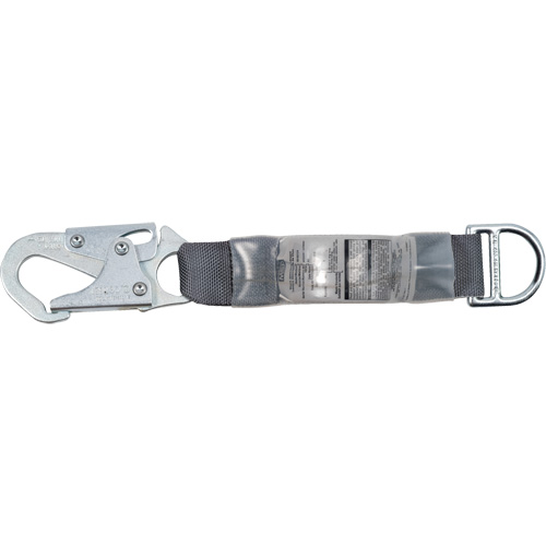 V-Series Standard Energy Absorbing Lanyard, Snap Hook Center, Snap Hook Leg Ends, Polyester OSI Industrial Sales