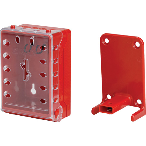 Ultra Compact Lock Box, Red OSI Industrial Sales