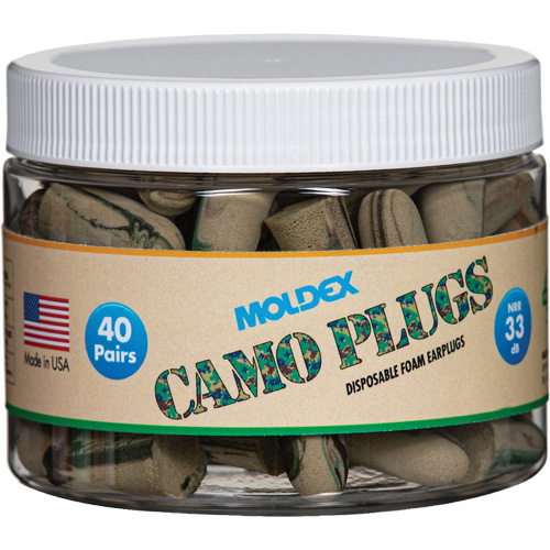Camo Earplugs, Bulk - Canister OSI Industrial Sales