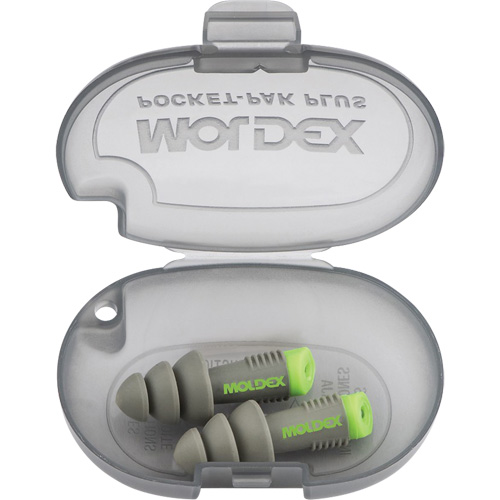 Alphas Reusable Earplugs, Uncorded, Bulk - Plastic Case, 27 dB NRR, One-Size OSI Industrial Sales