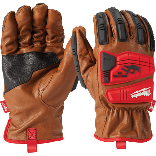Goatskin Impact Gloves, Small, Grain Leather Palm OSI Industrial Sales