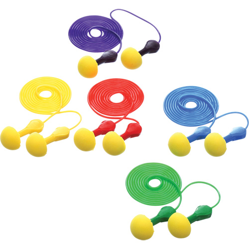 E-A-R Express Pod Plugs Earplugs, Corded, Bulk - Pillow Pack, 25 dB NRR, One-Size OSI Industrial Sales