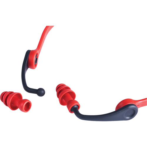 Replacement Banded Flanged Ear Plugs, 25 dB NRR, One-Size OSI Industrial Sales