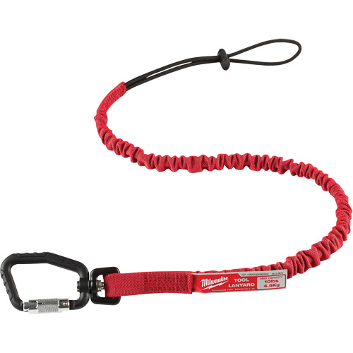 Locking Tool Lanyard, Bungee, Carabiner/Loop OSI Industrial Sales