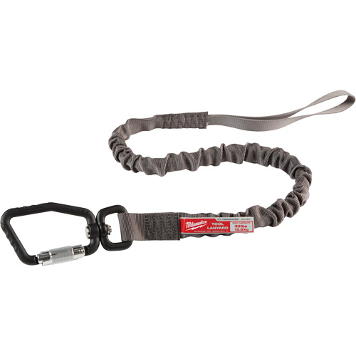 Locking Tool Lanyard, Bungee, Carabiner/Loop OSI Industrial Sales