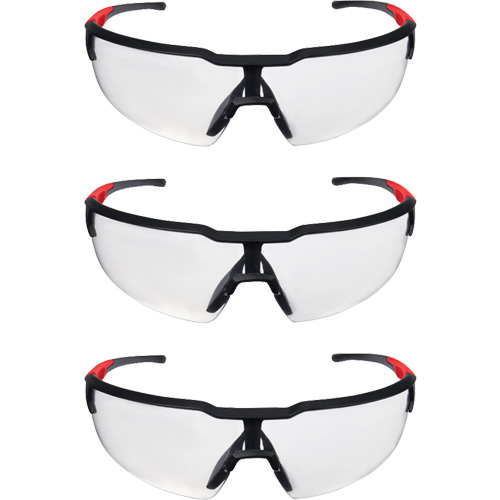 Safety Glasses, Clear Lens, Anti-Scratch, ANSI Z87+/Meets/Exceeds CSA Z94.3 OSI Industrial Sales