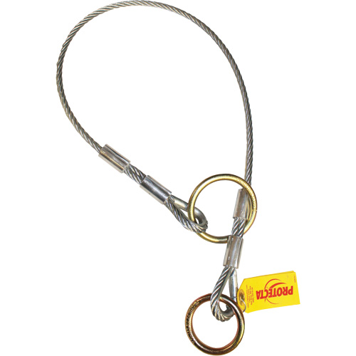 Adaptateur pour c&acirc;ble &agrave; deux anneaux, Fixation universelle, Usage Temporaire OSI Industrial Sales