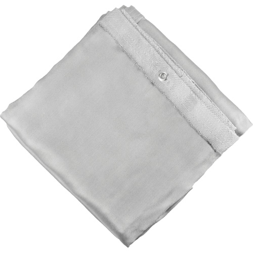 Couverture en fibre de verre en tissu de silice, 6' la x 6' lo, R&eacute;sistance &agrave; la temp. 1800 °F OSI Industrial Sales