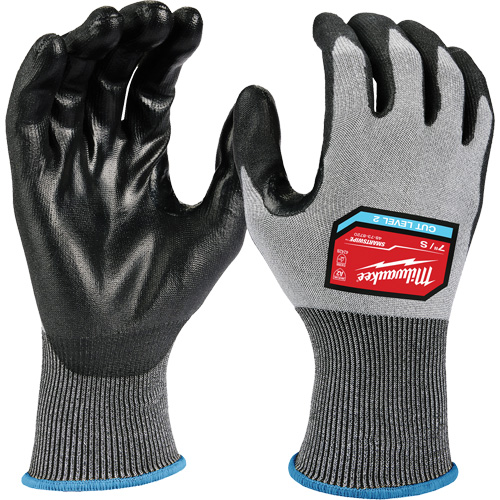 Gants de haute dext&eacute;rit&eacute;, Taille Petit, Calibre 18, Rev&ecirc;tement Polyur&eacute;thane, Enveloppe en Poly&eacute;thyl&egrave;ne, ANSI/ISEA 105 niveau 2 OSI Industrial Sales