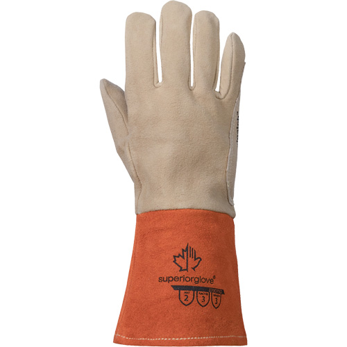 TIG Welding Gloves, Grain Deerskin, Size Medium OSI Industrial Sales