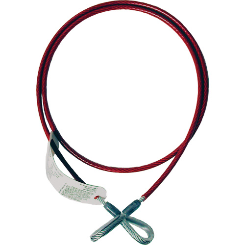 6' Anchorage Connector Cable, Sling, Temporary Use OSI Industrial Sales
