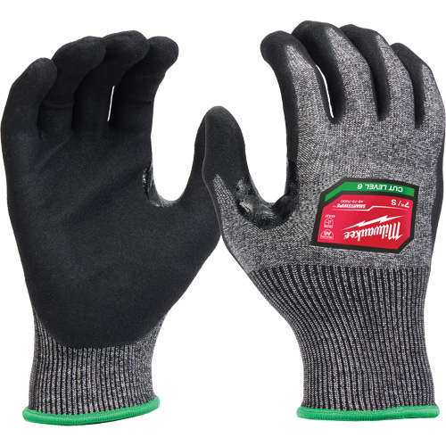 High-Dexterity Dipped Gloves, Size Small, 18 Gauge, Nitrile Coated, Polyethylene Shell, ASTM ANSI Level A6/EN 388 Level F OSI Industrial Sales
