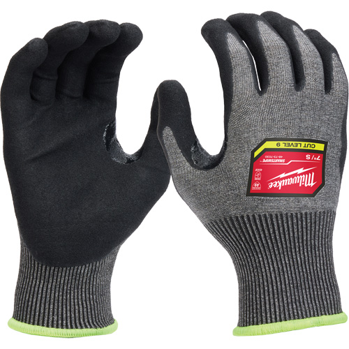 Gants enduits par trempage &agrave; dext&eacute;rit&eacute; &eacute;lev&eacute;e, Taille Petit, Calibre 18, Rev&ecirc;tement Nitrile, Enveloppe en Nylon/Poly&eacute;thyl&egrave;ne/Tungst&egrave;ne, ASTM ANSI niveau A9/EN 388 niveau F OSI Industrial Sales