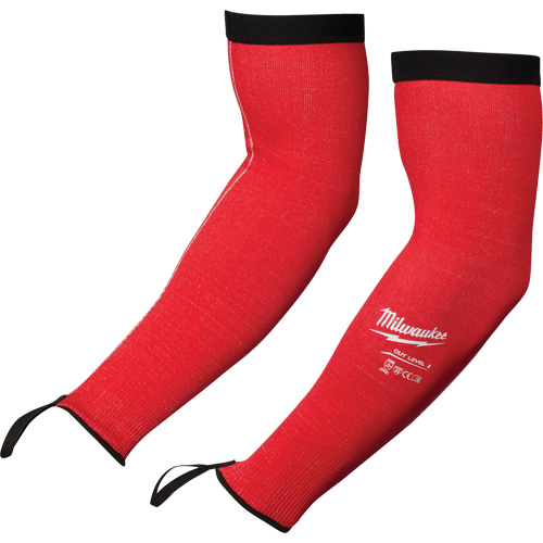 Protective Sleeves, Polyethylene, 16", ANSI/ISEA 105 Level 3/EN 388 Level 3/EN 388 Level C, Red OSI Industrial Sales