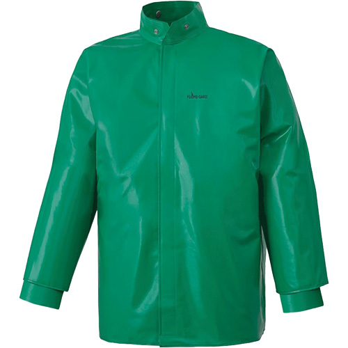 J43 380 Manteau CA-43 ignifuge et r&eacute;sistant aux produits chimiques et aux acides, Petit, Vert OSI Industrial Sales