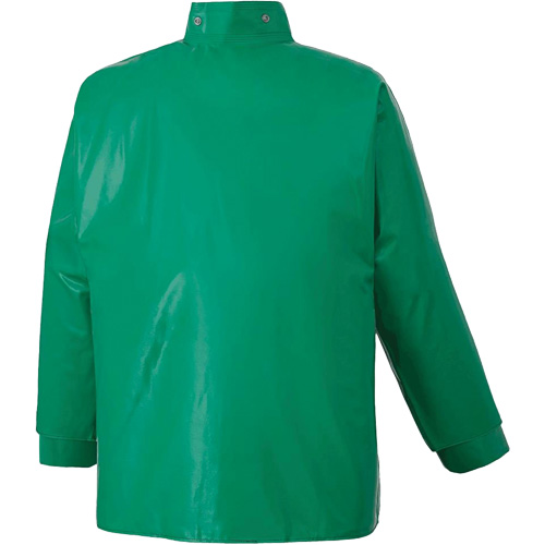 J43 380 Manteau CA-43 ignifuge et r&eacute;sistant aux produits chimiques et aux acides, Petit, Vert OSI Industrial Sales