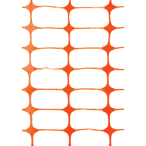 Snow Fence, 50' L x 4' W, Orange OSI Industrial Sales