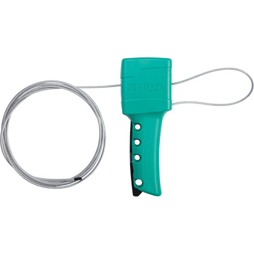 Cadenas de c&acirc;ble rouge tout usage, Longueur de 8' OSI Industrial Sales