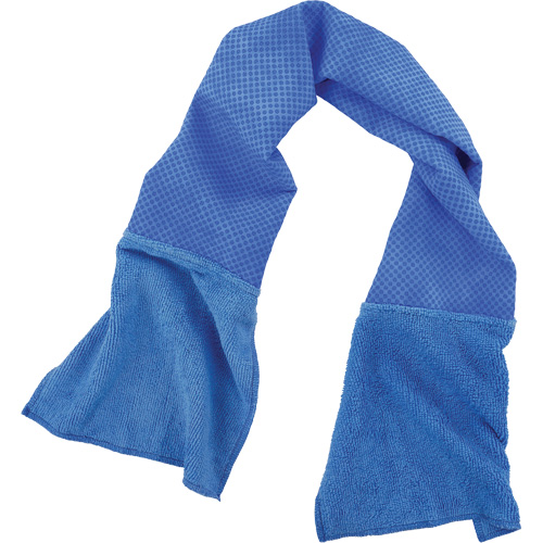 Serviette refroidissante et nettoyante d'usage multiple Chill-Its 6604, Bleu OSI Industrial Sales