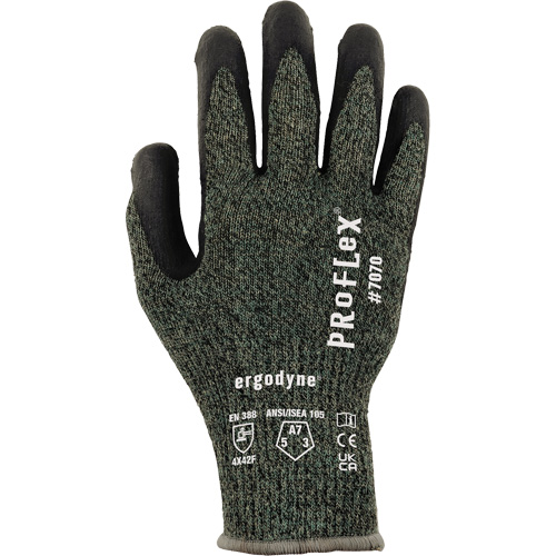 ProFlex 7070 Nitrile Coated Cut-Resistant Gloves, Size Small, 13 Gauge, Nitrile Coated, Aramid Shell, ASTM ANSI Level A7/EN 388 Level F OSI Industrial Sales